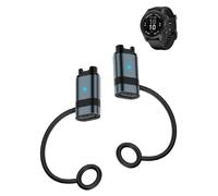 WUNIAK Lot de 2 adaptateurs de chargeur de type C pour Garmin Fenix 7/7 Pro, convertisseur de charge magnétique de type C pour Fenix 7/7 Pro, bleu