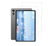 WUNIAK Lot de 2 films protecteurs d'écran pour tablette UMIDIGI G1 Tab 2025 10,1", film en verre trempé HD résistant aux rayures pour tablette UMIDIGI G1 Tab 2025, sensibilité tactile, anti-traces de