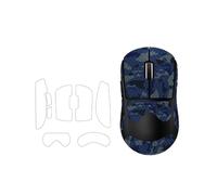 WUNIAK Ruban adhésif antidérapant pour souris Logitech G PRO X Superlight 2, ultra fin, absorbant la transpiration, lavable et réutilisable, ensemble d'autocollants antidérapants à couverture complète