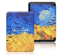 WunM Studio 2022 Nouvel étui Compatible avec Le Tout Nouveau Kindle 6" (11e génération-2022), Coque légère avec réveil/Veille Automatique pour Kindle 2022 11e génération E-Reader, la célèbre Peinture