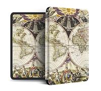 WunM Studio Coque pour Kindle Voyage (300 PPI, Sortie 2014) Uniquement - Coque avec Mise en Veille/réveil automatique/NM460GZ/kindle 1499/terre rétro.