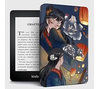 WunM Studio Étui avec Support pour Kindle Paperwhite 6" (Convient à la 10e génération 2018 et à Toutes Les générations Paperwhite antérieures à 2018) - DP75SDI Couleur kpw1-2-3/ancient Cute Woman