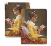 WunM Studio Étui de Support pour Kindle Paperwhite 10e génération 2018 (modèle n°PQ94WIF) étui en Cuir d'impression Couleur 3D Housse de Protection Intelligente/Fille de Lecture Monet