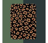 WunM Studio Étui pour Kindle 10e génération - Étui Fin et léger avec Mise en Veille et réveil automatiques pour liseuse Amazon Kindle 6", 10e génération Version 2019/personnalité léopard, Couleur, Ki