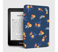 WunM Studio Étui pour Kindle, étui pour Amazon Kindle Touch 2014 (Kindle 7 7ème génération) Ereader Slim Housse de Protection Smart Case - Kindle 7ème génération, Versions 2014, Petit Orange