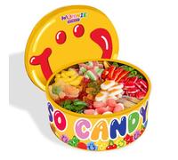 Wunnie Bucket by American Uncle - Bonbon anniversaire, étain de bonbons en gros gommeux mixtes de 3kg, coffret cadeau original pour anniversaire.