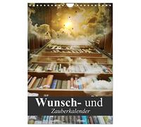 Wunsch- und Zauberkalender (Wandkalender 2026 DIN A4 hoch), CALVENDO Monatskalender: Mit Zaubersprüchen und Hokuspokus durch das Jahr!