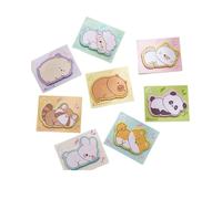 WUNZILO 240 pcs Feuillets Notes Autocollantes Chat Sticky Notes, Petits Blocs Notes Auto-adhésifs Dessin Animé pour Enfants, Memo Pads Notes Adhésives pour Étudiants Enseignants École Bureau Planifier