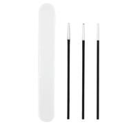 WUNZILO 3Pcs Coupe Râpe À Pied Pédicure, Nettoyeur De Pieds En Acier Inoxydable Pour Pédicure Soin Des Callosités Dur Difficile Enlèvement La Peau Morte Grattoir,Avec boîte de rangement