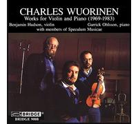 Wuorinen, C. - Works for Violin and Pian