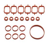WUPÉDI 11617790198 11612246945 11612245439 11612246949 20Pcs Joints DE COLLECTEUR D'ADMISSION, for BMW, M47 E87 E46 E90 E91 E92 E93 E39 E60 Joint de collecteur de Moteur