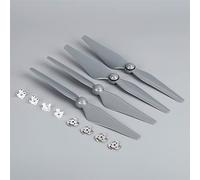 WUPEDI 4 pièces 9450S hélice à dégagement Rapide Lames Accessoires de Remplacement Accessoires d'aile pièces de Rechange, for Drone avancé DJI Phantom 4 Pro Hélice de Drone(Grey)