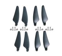 WUPEDI Accessoires d'avion aérien à Quatre Axes for Hubsan Zino Pro Zino 2 H117S, Drone à Distance Pelle CW CCW Hélice de Drone
