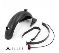 WUPEDI Accessoires de Garde-Boue arrière Kit Support feu, for, for Segway, for, for Ninebot, pièces freinage Scooter électrique Max G30 Garde-Boue(Schwarz)