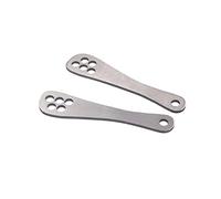 WUPEDI Accessoires de moto lien d'abaissement lien ascendant chute de Suspension arrière, for Triumph, Street Triple 765RS 765S 765R 765 RS RS Kit de liaison d'abaissement de moto(Silver Rising Link)