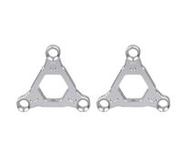 WUPEDI Ajusteurs de précharge fourche à suspension, for CFMOTO, for CF 800MT MT800 MT 800 CF800MT accessoires moto couvercle protection réglage avant Ajusteur de suspension avant de vélo(Silver)