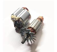 WUPEDI Armature de rotor, for Makita, 5704R 9 dents scie circulaire électrique Rotor moteur ancre Stator bobine pièces rechange Rotor d'induit de moteur électrique pour outils de jardin(BLACK Rotor)