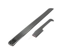 WUPEDI Bande de moulage for tableau bord, for Golf 6 MK6 2010-2013, garniture intérieure en fibre carbone, autocollant protection Bande de garniture de tableau de bord(BLACK Onecolor)