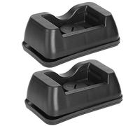 WUPÉDI Bloc de Support de Point de Levage de cric de Voiture, for Mercedes-Benz A209 C209 C215 W20 W203 W220 W210 W211 2039970186 A2039970186 Garde-Disque de Levage de Voiture(2PCS 2039970186)