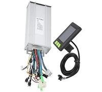 WUPEDI Boîtier de contrôleur de Moteur sans balais 1000 W, Batterie au Lithium, for Scooter électrique, écran LCD, Guidon 22,5 mm Compteur de Vitesse pour Trottinette électrique