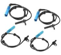 WUPEDI Capteur d'usure des plaquettes de frein vitesse roue ABS, for, E60 E61 525i 528i 530i 540i 34526771702 34526771703 Capteur d'usure des plaquettes de frein(BLACK 1 Set)