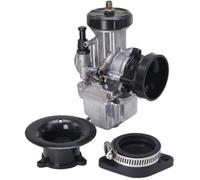 WUPÉDI Carburateur, pour Ksr 24Mm 26Mm 28Mm 30Mm 32Mm 34Mm Evolution Kit Evo Carb Carburateur Glucides pour tracteur de jardin(BLACK 32mm)