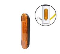 WUPEDI Coque de protection roue, for Xiaomi, scooter électrique Pro 2/1s/M365, tube réfléchissant sécurité avant et arrière, réflecteur nuit Capuchon de moyeu réfléchissant pour skateboard él(1pcs)
