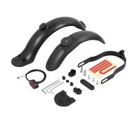WUPEDI Coussinet de rehaussement Garde-Boue modifié/Support/feu arrière/Capuchon en Caoutchouc, for Xiaomi, Kits Roue arrière Scooter électrique M365 Pro 1S Garde-Boue(Schwarz)