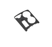 WUPEDI Couvercle de boîte de rangement de commande centrale for Mercedes-Benz Classe C W204 Classe GLK X204 2046800107 2046800307 2046802308 cadre de garniture de véhicule(C-grade round black)