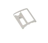 WUPEDI Couvercle de boîte de rangement de commande centrale for Mercedes-Benz Classe C W204 Classe GLK X204 2046800107 2046800307 2046802308 cadre de garniture de véhicule(C-grade square grey)