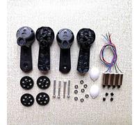 WUPEDI Couvercle de Protection d'engrenage for pales d'hélices, Bras de Moteur de quadrirotor, etc., for Drone GPS RC S167 Hélice de Drone(Navy Blue)