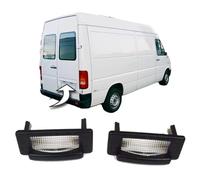 WUPEDI Éclairage de plaque d'immatriculation, for Mercedes-Benz, for Sprinter LT 9018200156 Éclairage de plaque d'immatriculation de voiture