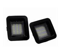 WUPEDI Ensemble d'éclairage de plaque d'immatriculation, for Ford, for F 150 2015-2018, lampe légère voiture OEM FL3Z-13550-A Éclairage de plaque d'immatriculation de voiture