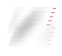 WUPEDI Film de Protection d'écran for imprimante 3D, for Anycubic, Photon Mono M7 Pro/M7 10,1 Pouces, imprimante 3D LCD en résine, 5 pièces de Protection d'écran Film antireflet(Mono M7 Pro)