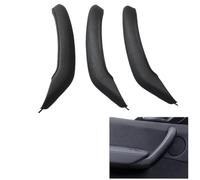WUPEDI For BMW, X3 Poignée intérieure X4 Accoudoir de porte F25 F26 Poignée intérieure de porte avant gauche Poignée de porte poignée de porte de véhicule(Black Handle Outer Leather Set of 3)