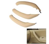 WUPEDI For BMW, X3 Poignée intérieure X4 Accoudoir de porte F25 F26 Poignée intérieure de porte avant gauche Poignée de porte poignée de porte de véhicule(Beige Handle Outer Skin Set of 3)