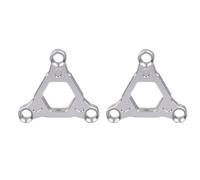 WUPEDI For Suzuki, for GSXR 1000 GSX-R GSXR1000 SV1000 SV S B-KING Accessoires de moto Fourche à suspension Ajusteurs précharge Couvercle protection Ajusteur de suspension avant de vélo(Silver)