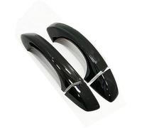 WUPEDI, for Volkswagen, for Scirocco, 3 Mk3 2008-2015 en Fiber de Carbone chromé poignée de Porte latérale de Voiture Garniture de Style Accessoires Automobiles Couvre-poignée de Voiture(Schwarz)