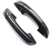 WUPEDI, for Volkswagen, for Scirocco, 3 Mk3 2008-2015 en Fiber de Carbone chromé poignée de Porte latérale de Voiture Garniture de Style Accessoires Automobiles Couvre-poignée de Voiture(Carbon Fiber