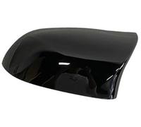 WUPÉDI Garniture de couverture de rétroviseur latéral de voiture automatique, for BMW, F25 X3 F26 X4 F15 X5 F16 X6 2014 2015-2018 Style en Fiber de carbone noir brillant Couvercle de capuchon de rétro