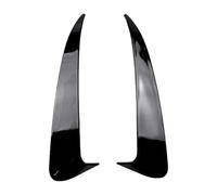 WUPEDI Garniture de Lame de Pare-Choc arrière for W205 C43 C63 lèvre de diffuseur arrière(Piano Black)
