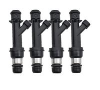 WUPEDI Injecteur de carburant 4 pièces/ensemble, for Chevrolet, Aveo Pontiac Wave 1.6 96386780 25334150 FJ720 4G1889 M1047 67301 Kit de remplacement de buse d'injecteur de carbura