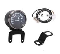 WUPEDI Instruments multifonctions for moto Compteur kilométrique numérique for de vitesse Tachymètre Indicateur niveau carburant Voyant lumineux Compteur de vitesse moto(With sensor bracket)