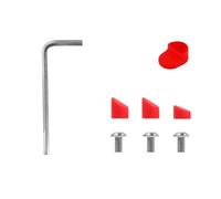 WUPEDI Kit de Garde-Boue arrière Scooter électrique amélioré, Jeu Bouchons en Silicone for Pneu, for Queue Xiaomi M365/Pro/1S Garde-Boue(Black-01)