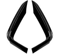 WUPEDI Kit de protection pare-choc avant sport, séparateur lèvre, diffuseur (aspect carbone A), for BMW F32, F33, F36, 420i, 425i, 430i, 440i, M440i (2014-2020) Aileron de voiture(BLACK Gloss Black C)