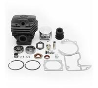 WUPEDI Kit de roulement à billes rainuré bougie d'allumage Piston cylindre 54mm 56mm, for STIHL, 066 MS660 pièces rechange tronçonneuse jardin Pièce de moteur(Big Bore 56MM)