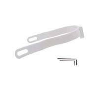 WUPEDI Kit de Support d'entretoise Pied Roue Garde-Boue arrière Modification, for Xiaomi, M365/Pro/1S e-Scooter, entretoise béquille 10 Pouces Garde-Boue(White)