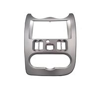 WUPEDI Kit de Tableau de Bord stéréo Fascia 2Din, Installation Double Facia, Cadre de Panneau Facial, for Renault, Logan Sandero, Dacia, Duster Tableau de Bord d'autoradio