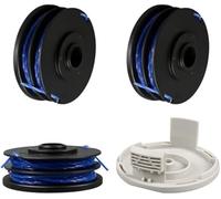 WUPÉDI Ligne de bobine de débroussailleuse Rac123, pour Ryobi 1,6 Mm X 8. Tondeuse de remplacement Rlt4027 Rlt4125 Rlt5027 Rlt6030 Rlt5127 Rlt6130 Bobine de tondeuse à gazon(BLACK 3 1)