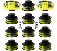 WUPÉDI Ligne de bobine débroussailleuse, pour débroussailleuse à gazon remplacement pour Ryobi Rac118 RLT3525S 1,2Mm X 8,4M Bobine de tondeuse à gazon(BLACK 12 2 2)
